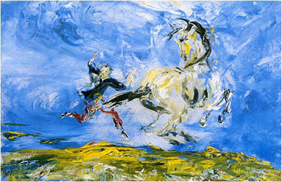 Jack Butler Yeats Los salvajes reproduccione de cuadro