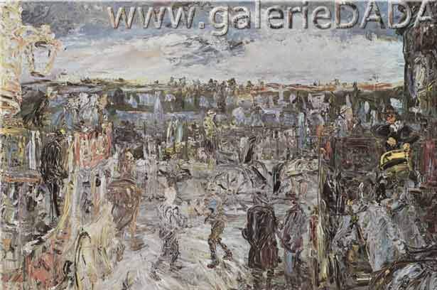 Jack Butler Yeats Los viejos días reproduccione de cuadro