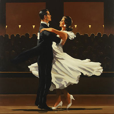 Jack Vettriano Toma este vals. reproduccione de cuadro