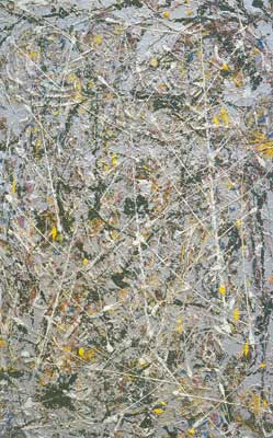 Jackson Pollock Fosforescencia reproduccione de cuadro