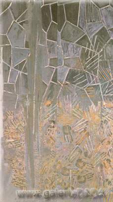 Jasper Johns Celine. reproduccione de cuadro