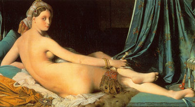 Jean-Dominique Ingres Grande Odalisque reproduccione de cuadro