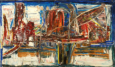 Jean-Paul Riopelle Sin título, 1977 reproduccione de cuadro