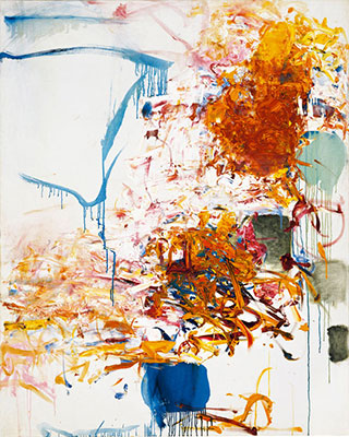 Joan Mitchell Sin título 1969 reproduccione de cuadro