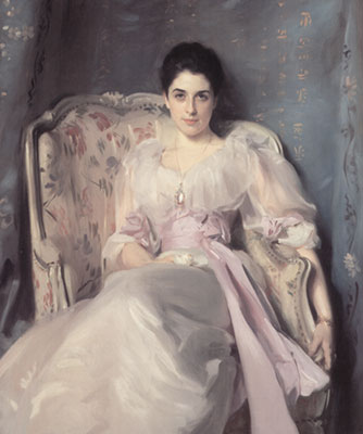 John Singer Sargent Lady Agnew. reproduccione de cuadro