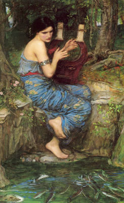 John William Waterhouse El Charmer reproduccione de cuadro