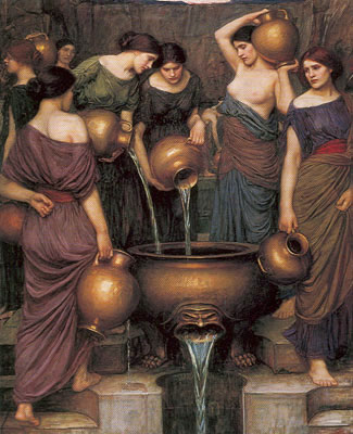 John William Waterhouse Los Danaides reproduccione de cuadro