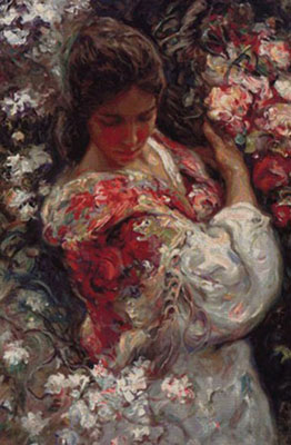 Jose Royo Primavera reproduccione de cuadro