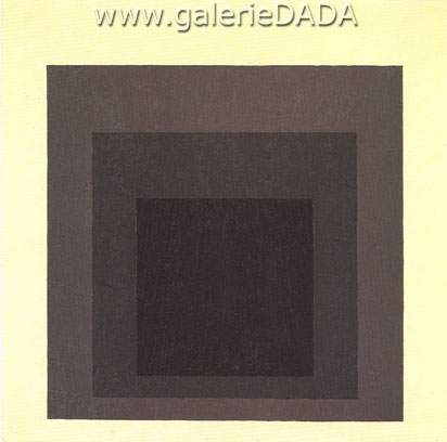 Josef Albers Homenaje a la escuadra custodiada reproduccione de cuadro