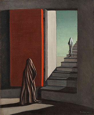 Kay Sage Los Catorce Daggers reproduccione de cuadro