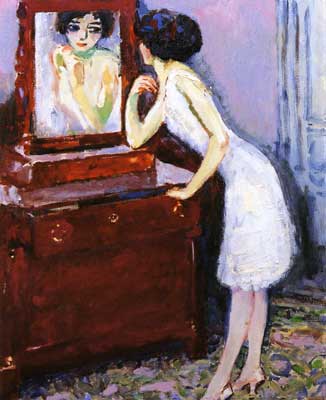 Kees van Dongen Frente al Mirror reproduccione de cuadro