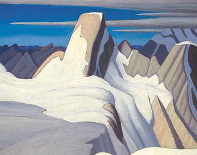 Lawren Harris Al norte de Mount Mumm, Mount Robson Park reproduccione de cuadro