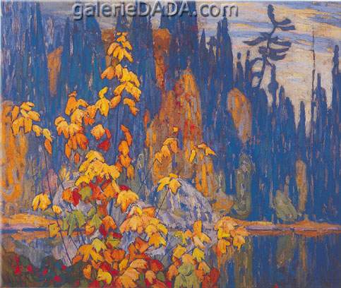 Lawren Harris Algoma de otoño reproduccione de cuadro