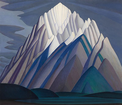 Lawren Harris Formas de montaña reproduccione de cuadro