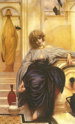 Lord Frederic Leighton Leider ohne Worte reproduccione de cuadro