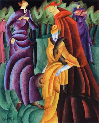 Lyonel Feininger Jesuitas III reproduccione de cuadro