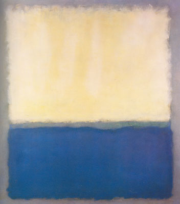 Mark Rothko Luz, Tierra y Azul reproduccione de cuadro