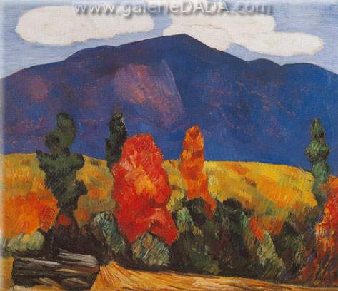 Marsden Hartley Franconia Notch reproduccione de cuadro