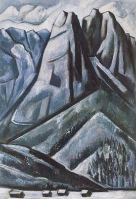 Marsden Hartley Waxenstein. reproduccione de cuadro