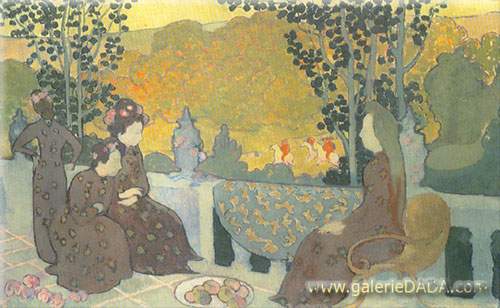 Maurice Denis Septiembre reproduccione de cuadro