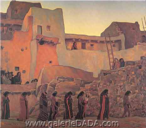 Maynard Dixon El sabio Men reproduccione de cuadro