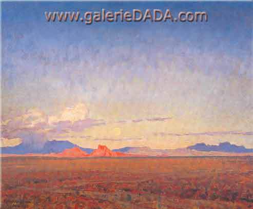 Maynard Dixon Salida del desierto reproduccione de cuadro