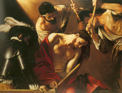 Michelangelo Caravaggio La coronación con Thorns reproduccione de cuadro