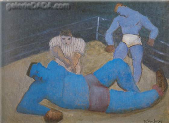 Milton Avery La última ronda reproduccione de cuadro