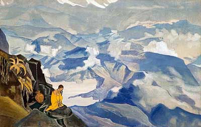 Nicholas Roerich Gotas de vida reproduccione de cuadro