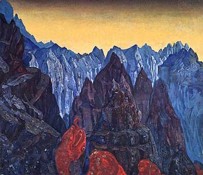 Nicholas Roerich Grito de los Seres reproduccione de cuadro