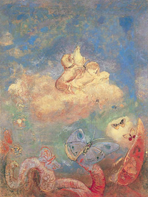 Odilon Redon El Chariote de Apolo reproduccione de cuadro