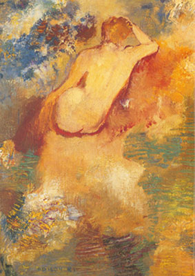 Odilon Redon El nacimiento de Venus reproduccione de cuadro