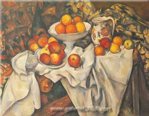 Paul Cezanne Todavia vida con manzanas y Oranges reproduccione de cuadro