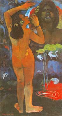 Paul Gauguin La Luna y la Tierra reproduccione de cuadro