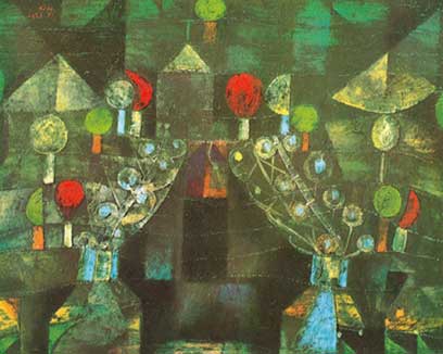 Paul Klee Pabellón de mujeres reproduccione de cuadro