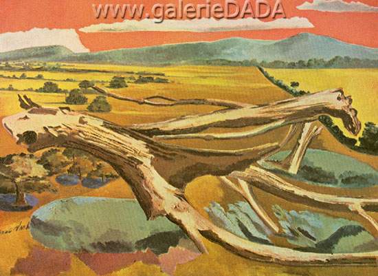 Paul Nash Campo monstruo reproduccione de cuadro