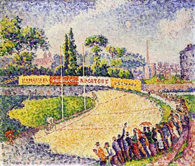 Paul Signac El Velódromo reproduccione de cuadro