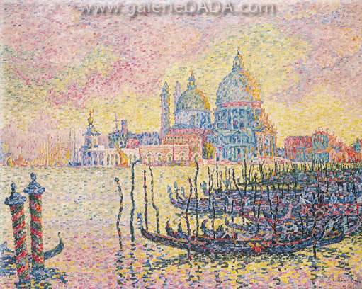 Paul Signac Gran Canal de Venecia reproduccione de cuadro