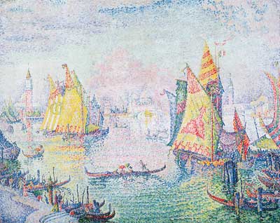 Paul Signac La Cuenca de San Marco reproduccione de cuadro