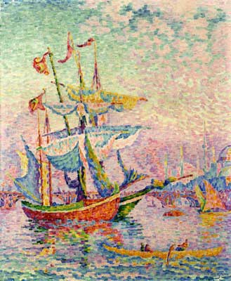 Paul Signac Le Corne d o, Le Pont reproduccione de cuadro