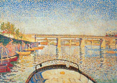 Paul Signac Stern of the Boat reproduccione de cuadro