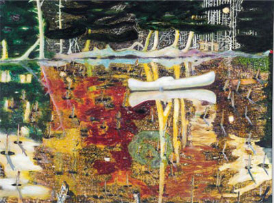 Peter Doig Inmaculado reproduccione de cuadro