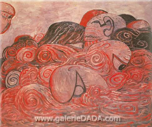 Philip Guston Diluvio III reproduccione de cuadro