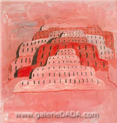 Philip Guston La ciudad reproduccione de cuadro