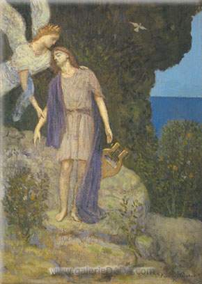 Pierre Puvis de Chavannes Orfeo@item: inlistbox reproduccione de cuadro