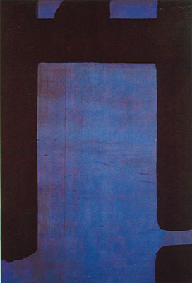 Pierre Soulages Pintura 1977 (2) reproduccione de cuadro