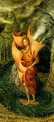 Remedios Varo Ascenso al Monte Analog reproduccione de cuadro