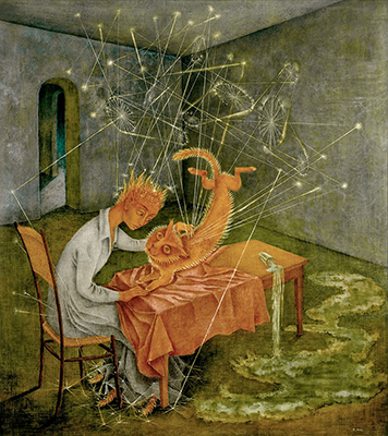 Remedios Varo Condolencia reproduccione de cuadro