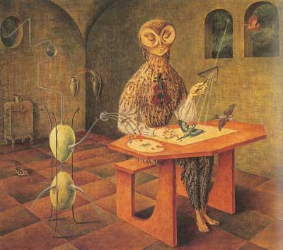 Remedios Varo Creación de las aves reproduccione de cuadro