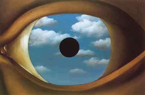 Rene Magritte El falso Mirror reproduccione de cuadro